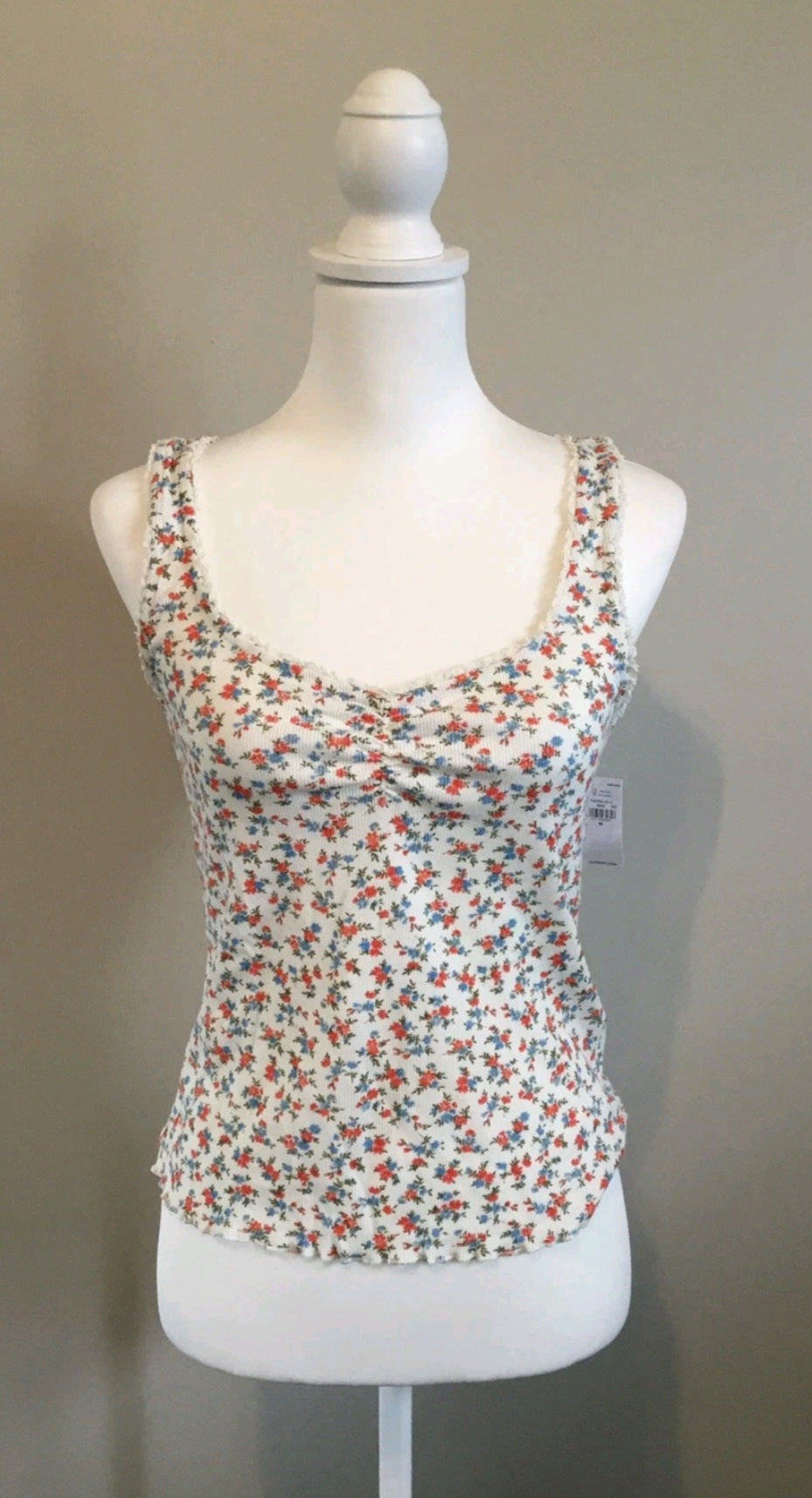 Old Navy Sz Medium Floral Tank Top