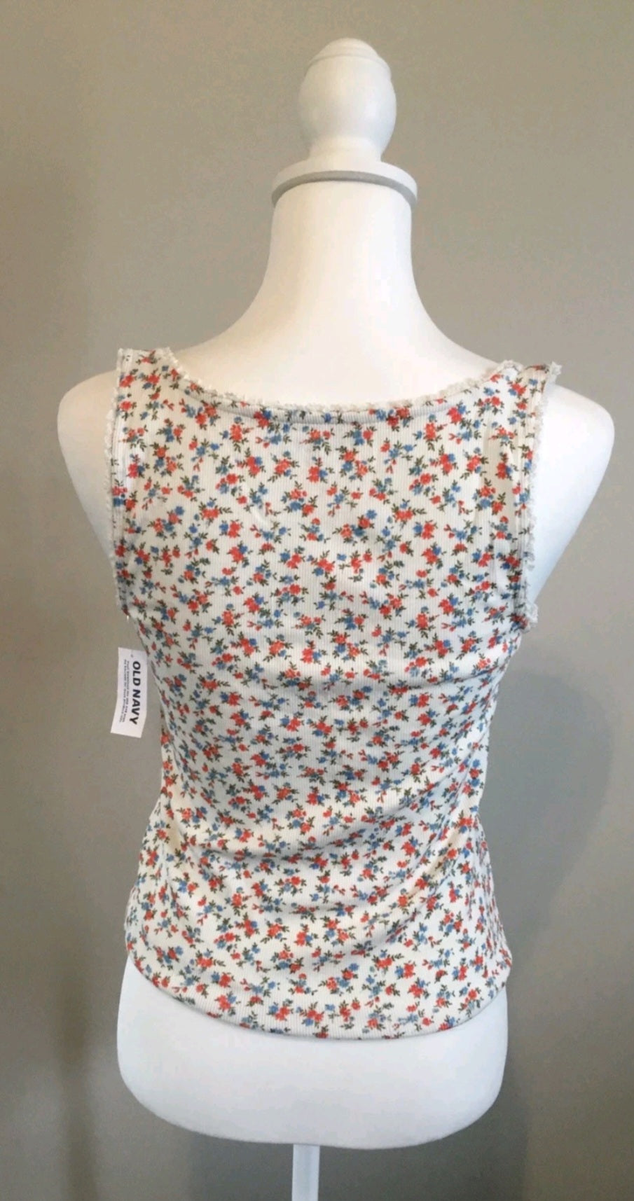 Old Navy Sz Medium Floral Tank Top