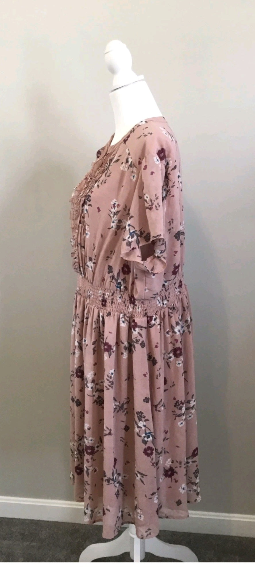 Torrid Sz 16 Womens Dress Pink