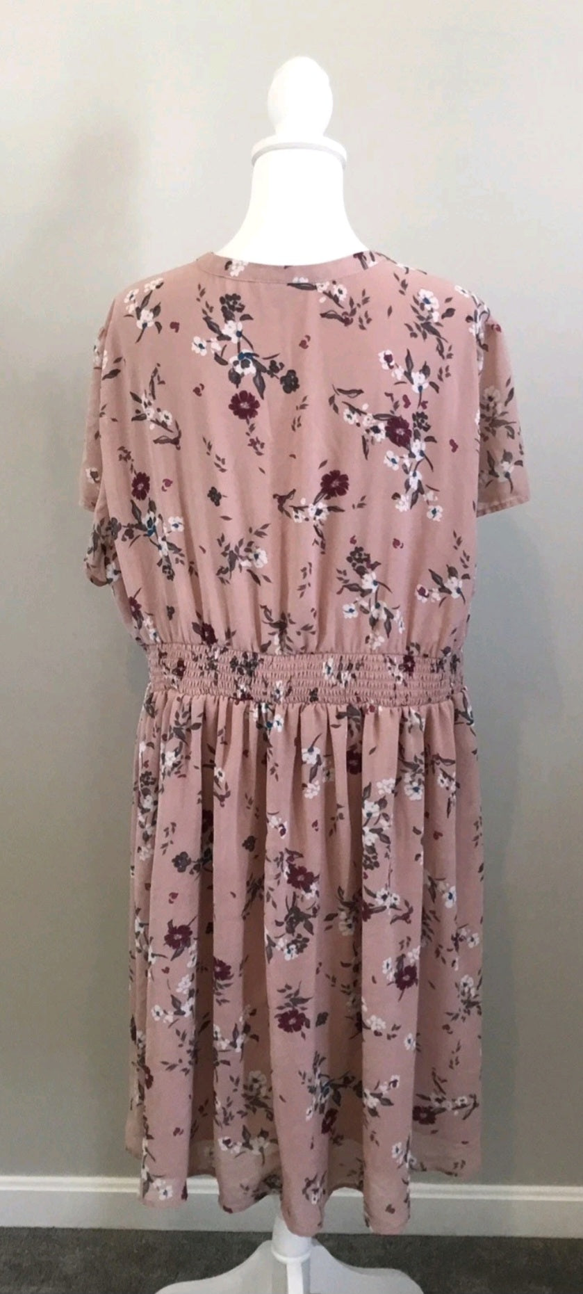 Torrid Sz 16 Womens Dress Pink