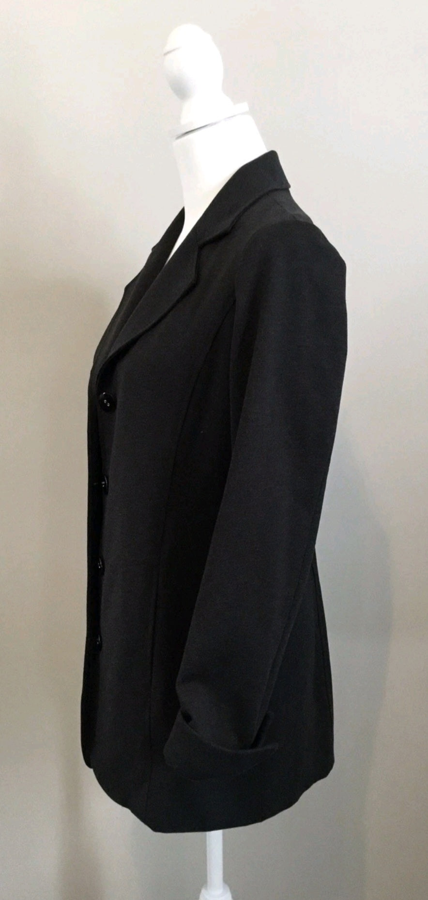 Chico's Sz 0 Dark Gray Blazer