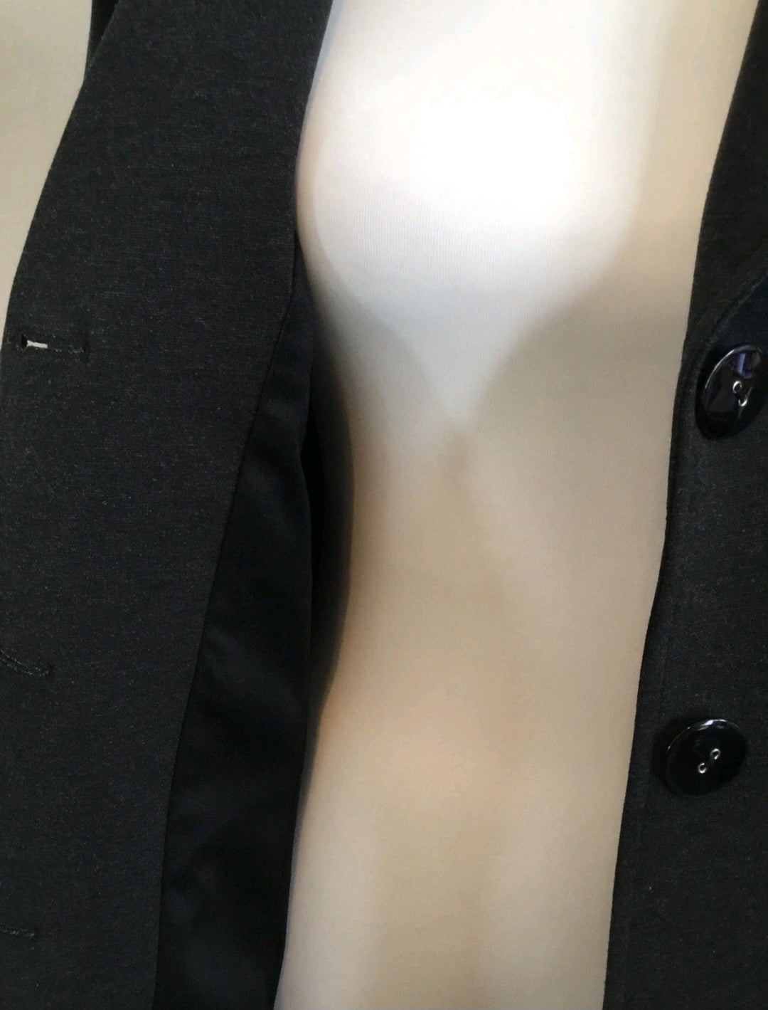 Chico's Sz 0 Dark Gray Blazer