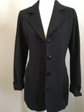 Chico's Sz 0 Dark Gray Blazer