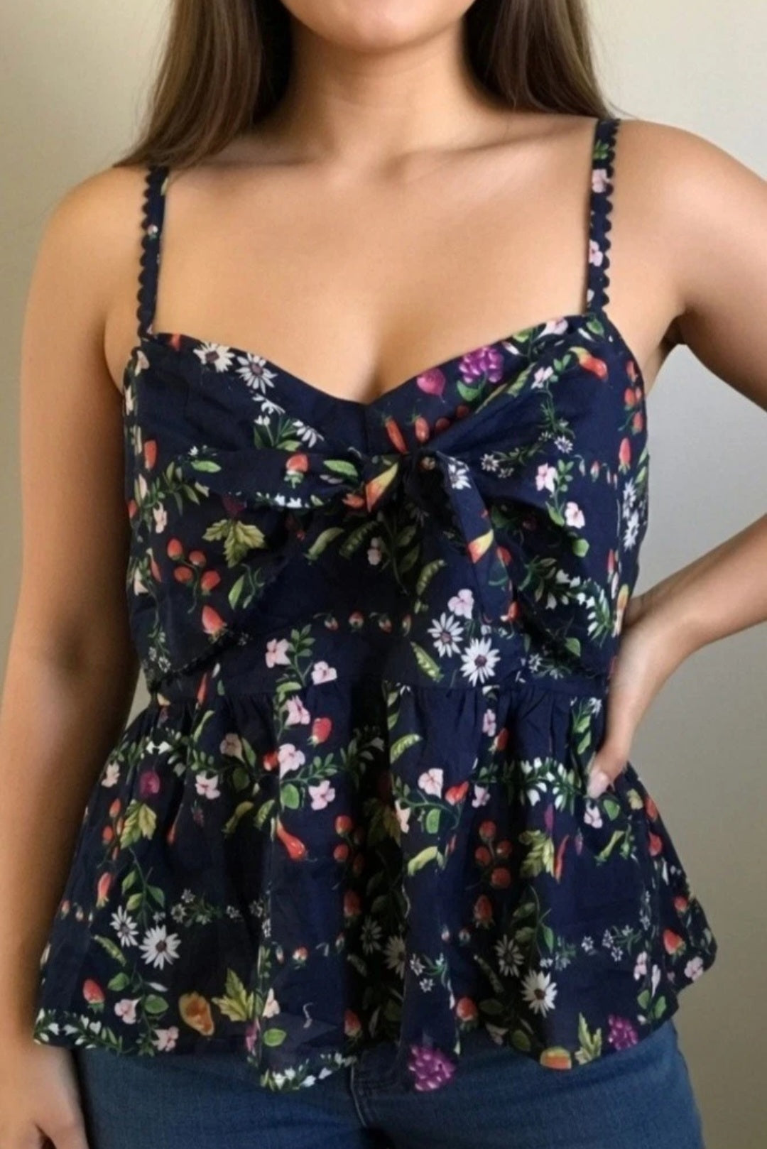 Old Navy sz XXL Plus Floral Strappy