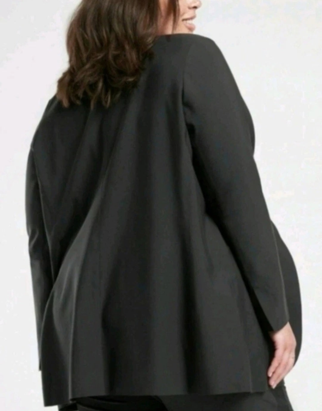 Athleta Sz 24 Plus Size Avenues Dress Blazer Black