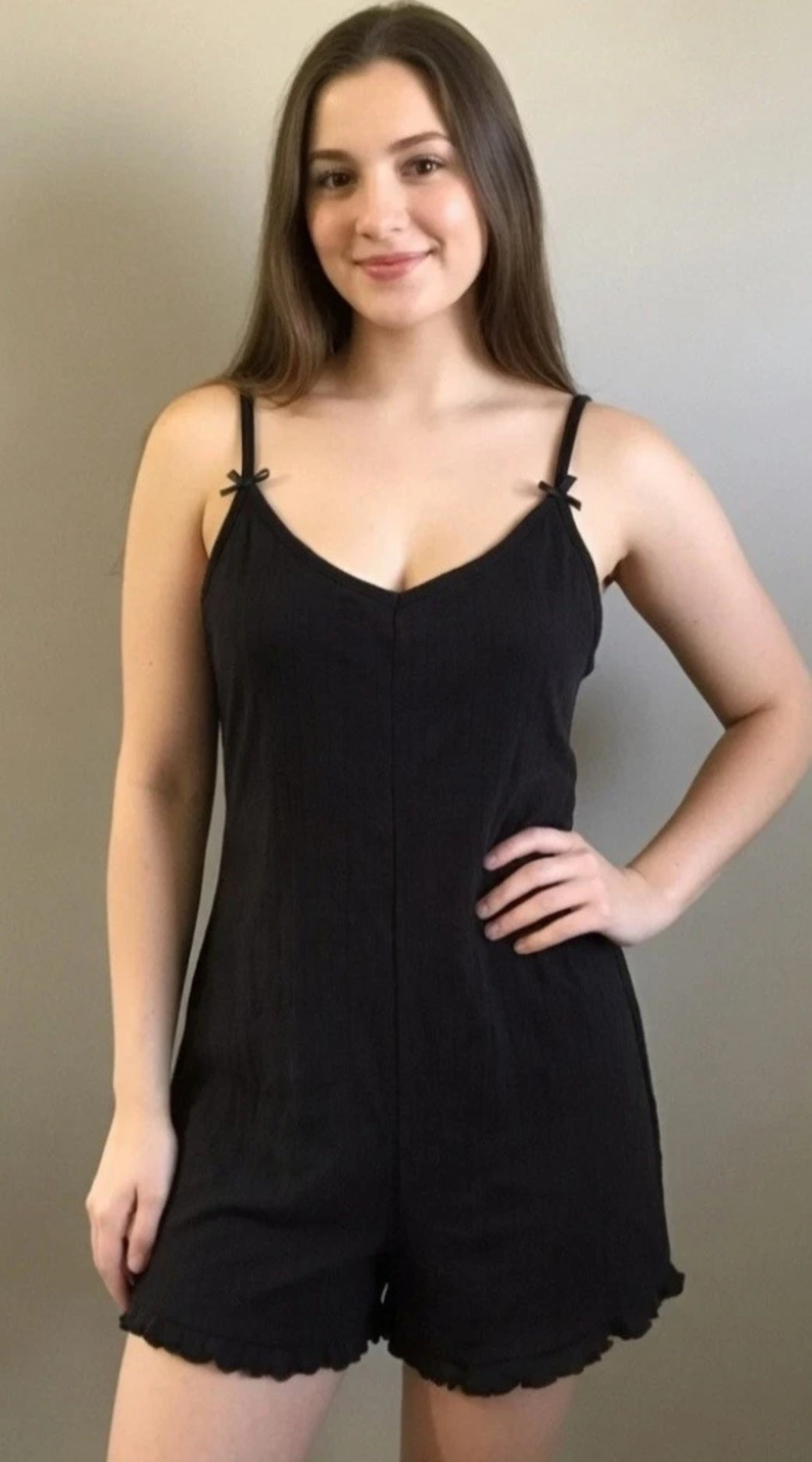 Old Navy Shorts Romper Sz Medium Petite