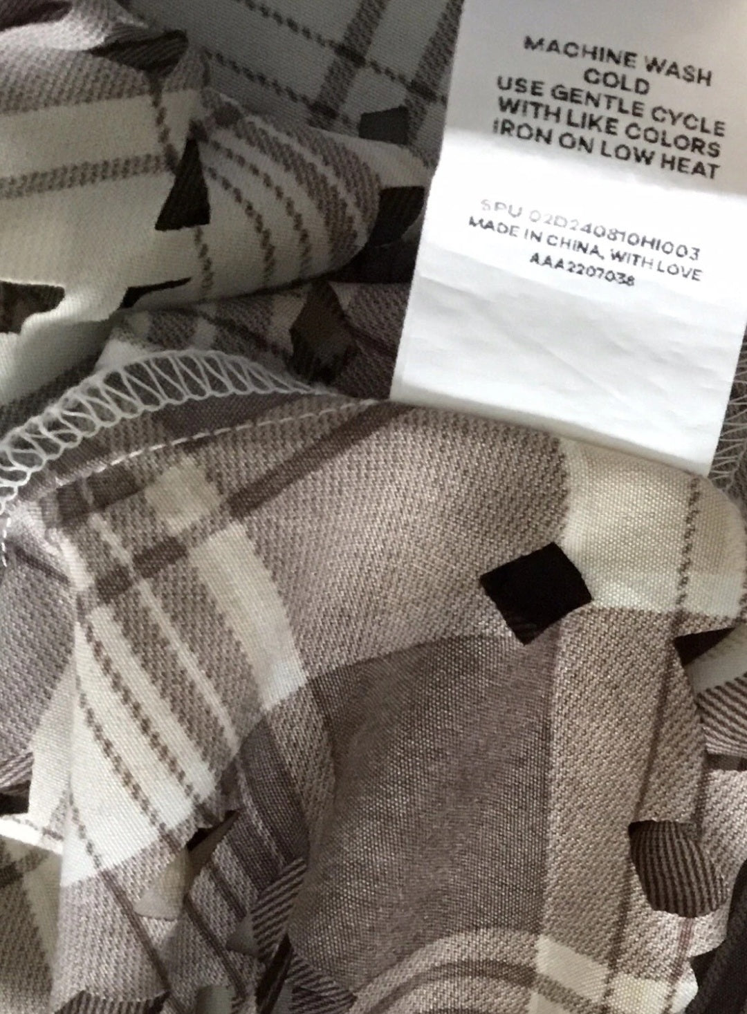 Bloomchic Check Dress Sleeveless Sz 14/16 Plus