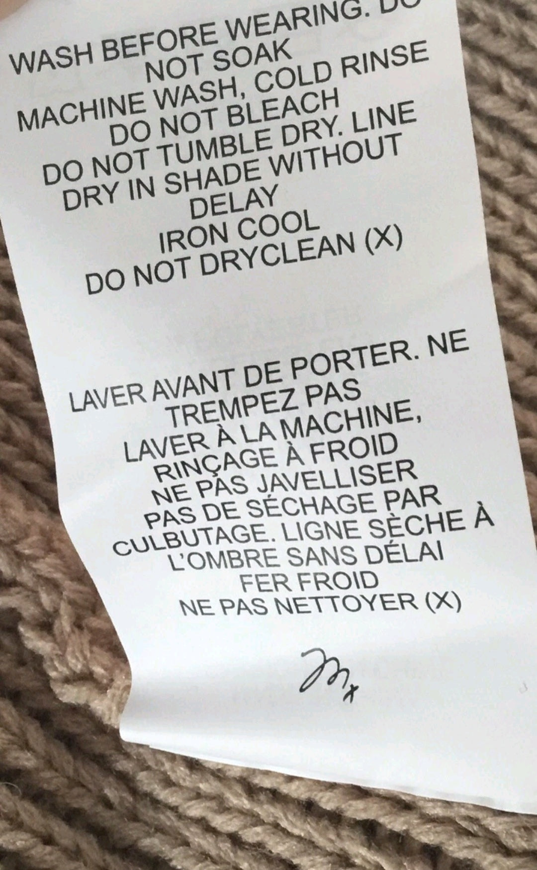 Faux Fur Brown Winter Cardigan Style Sweater Sz Large