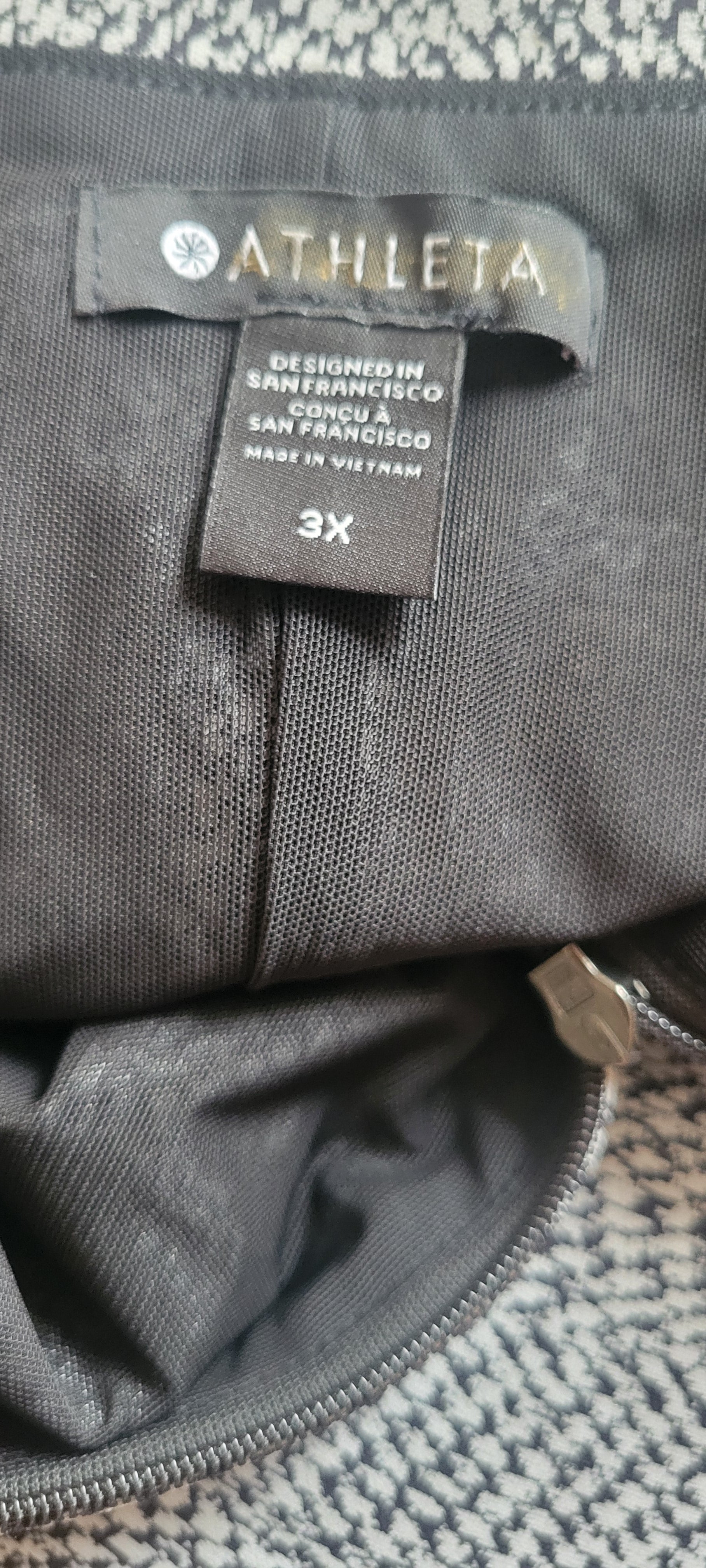 Athleta Delancey Textured Dress 3X