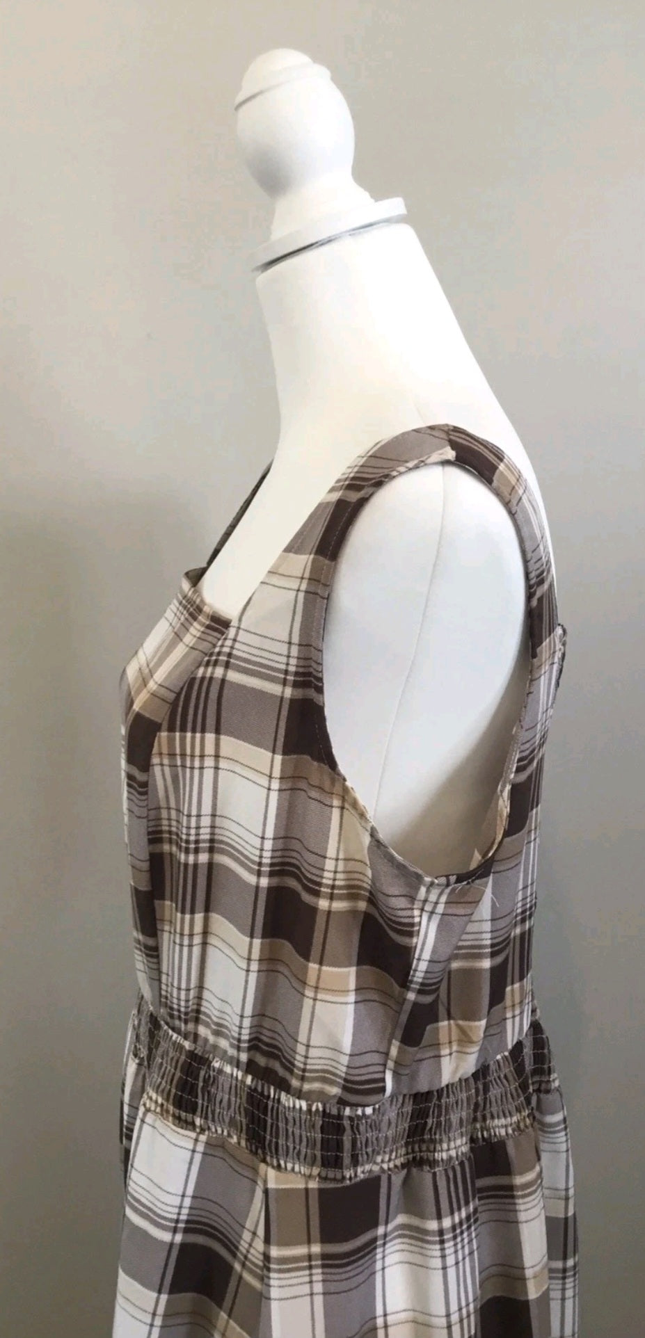 Bloomchic Check Dress Sleeveless Sz 14/16 Plus